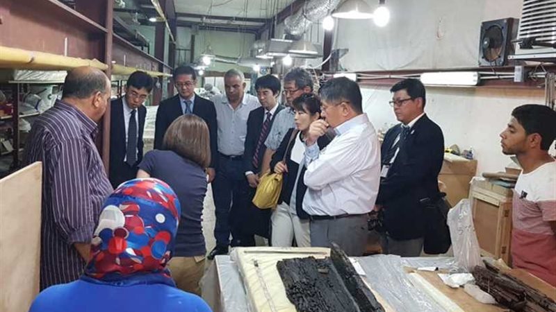 وفد دبلوماسي ياباني