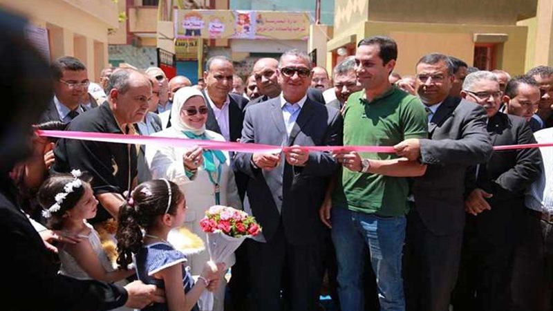 نصر: يفتتح مدرسة