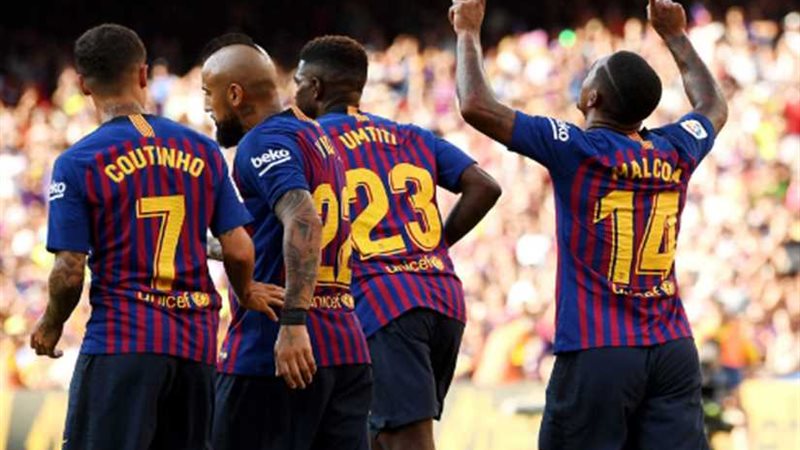 برشلونة يحرز كأس