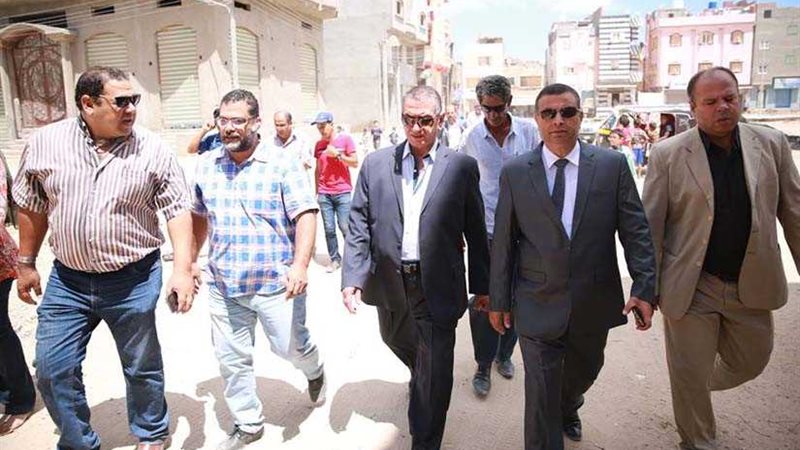 محافظ كفرالشيخ يتفقد