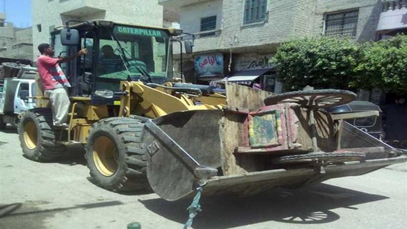 تحرير 72 محضر اشغالات