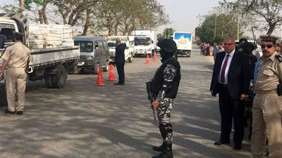 ضبط 700 مخالفة بحملة مرورية بشبين القناطر