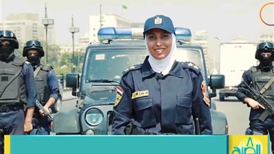 استعدادات الشرطة النسائية لتأمين احتفالات العيد (فيديو)