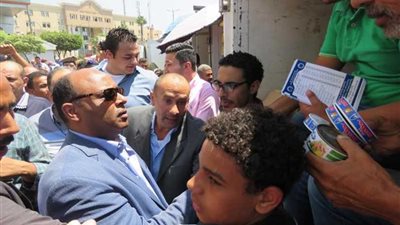 مدير أمن الغربية يتفقد قوافل السلع الغذائية (صور)‎