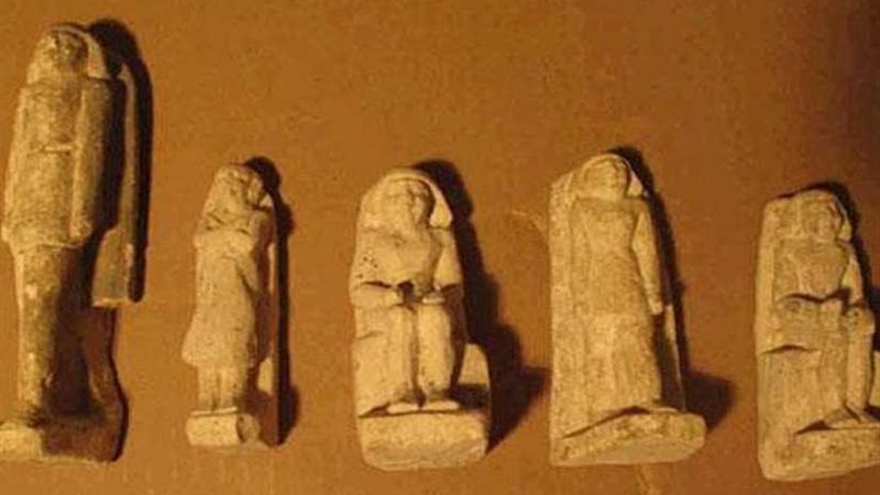 ضبط قطع أثرية بحوزة