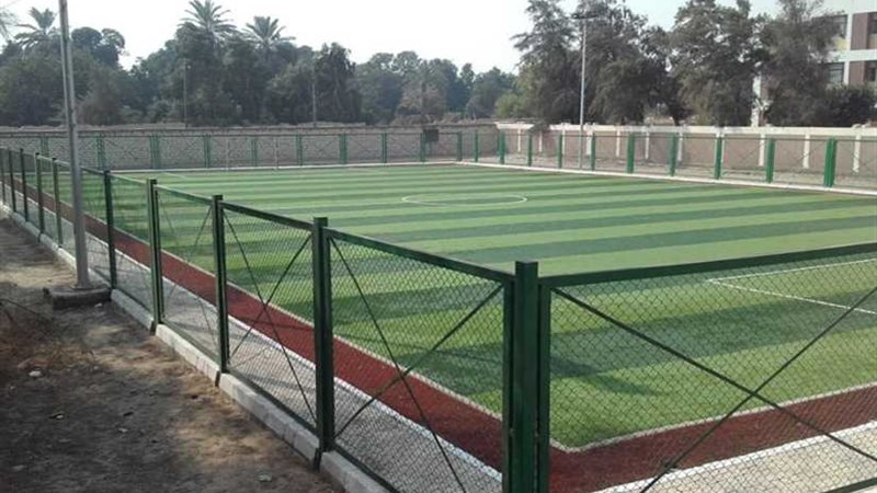 تجهيز 105 ملاعب بالنجيل