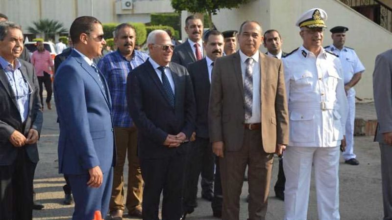 محافظ بورسعيد يزور