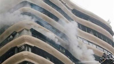 السيطرة علي حريق داخل سكن الممرضات بمستشفى دمنهور العام