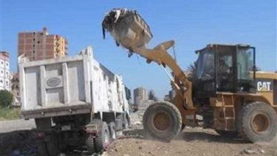 رفع 35 ألف طن قمامة ومخلفات من الجيزة