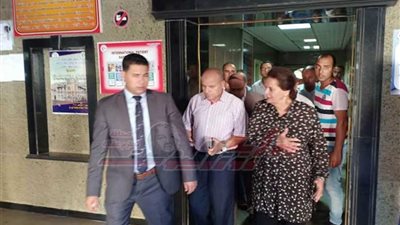 محافظ البحيرة تتفقد مستشفى دمنهور عقب السيطرة على حريق محدود بسكن التمريض 