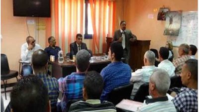 ندوة للعاملين بمياه سوهاج لمناقشة مخاطر الإدمان
