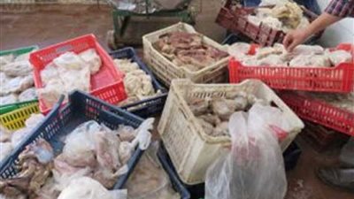 إعدام 886 كيلو مواد غذائية فاسدة بأسواق المنيا