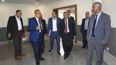 سلامة يتفقد التجهيزات النهائية لمركز التدريب ومطعم النقابة