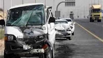 إصابة 3 في حادث تصادم بكفر الدوار