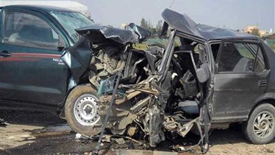 إصابة صيني ومترجم في حادث تصادم داخل نفق ببني سويف