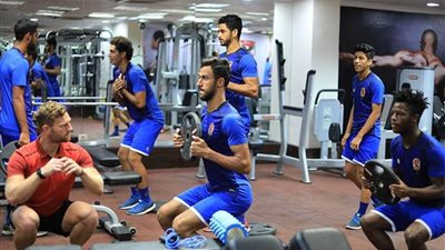 تدريبات خاصة لمستبعدي الأهلي من موقعة كامبالا