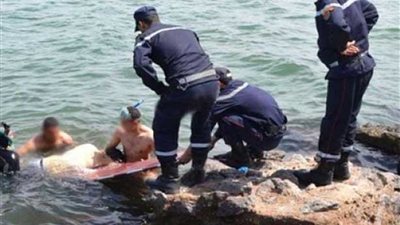 انتشال جثة أنثى مجهولة من بحر يوسف بالمنيا