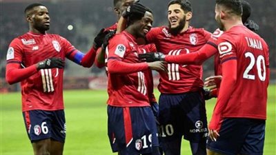 ليل يفوز على جانوجون بثلاثية نظيفة في الدورى الفرنسى