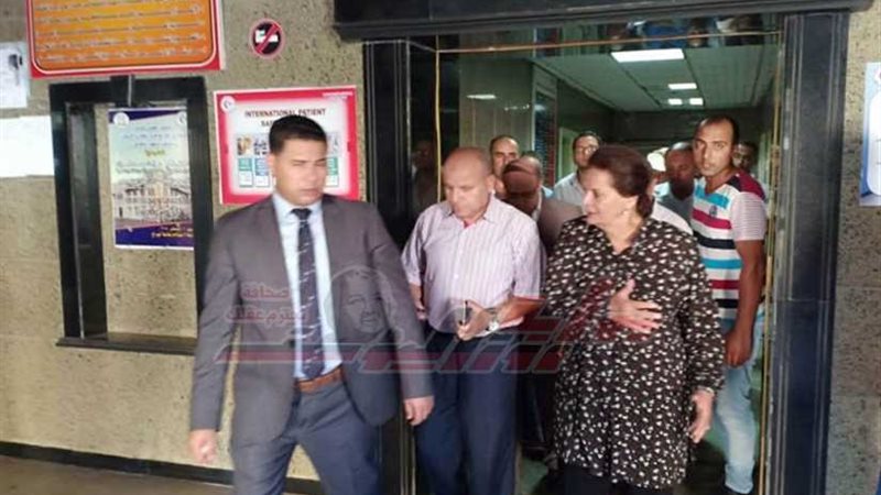 محافظ البحيرة تتفقد