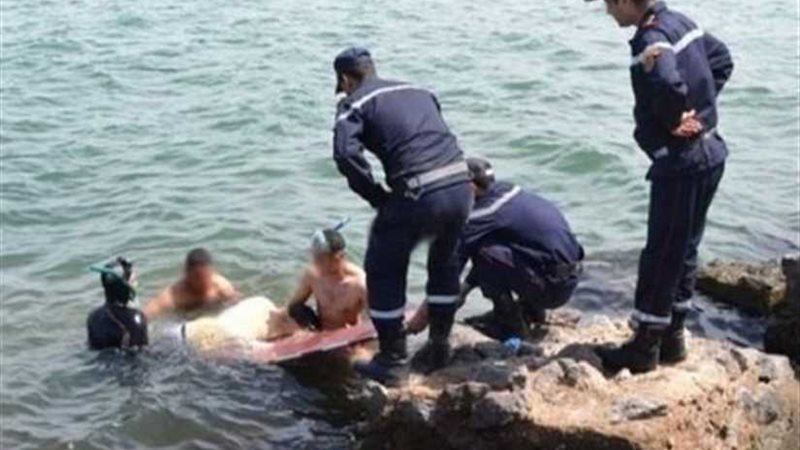 غرق شابين أثناء استحمامهما