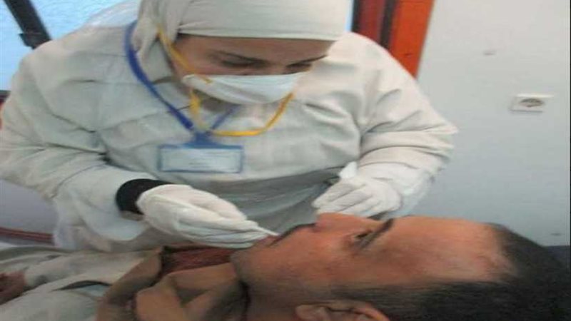 قوافل الصحة تفحص