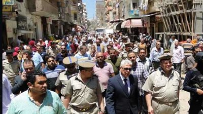 رفع وإزالة 1038 إشغال طريق في حملة مكبرة بالبحيرة