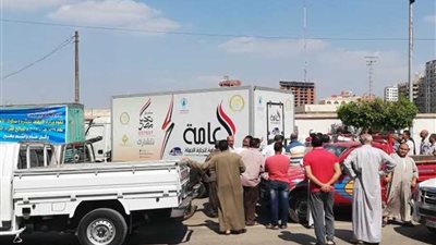 أوقاف الغربية توزع 5 أطنان من لحوم الأضاحى