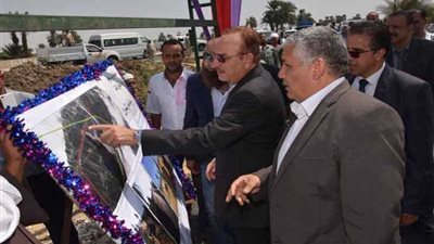 حبيب يفتتح طريقًا حيويًا يربط بني سويف والفيوم والجيزة