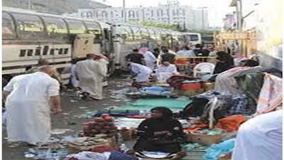 الباعة يختبئون داخل مدرسة هرباً من حملة الفشن