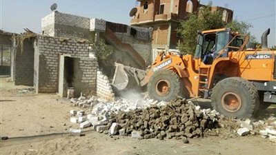 إزالة 114 حالة تعد على أملاك الدولة والأراضي الزراعية بـ6 محافظات