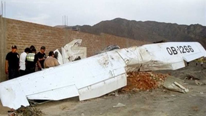 تحطم طائرة بولاية