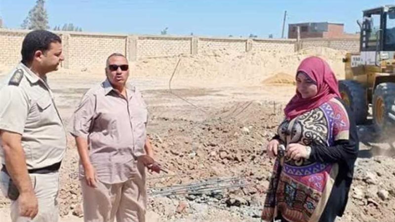 إزالة 5 حالات تعدي