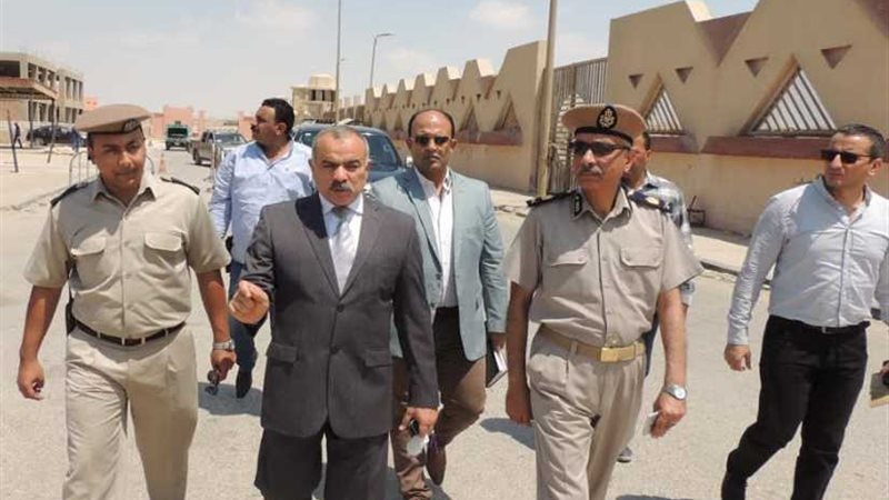 مدير أمن المنيا يتفقد