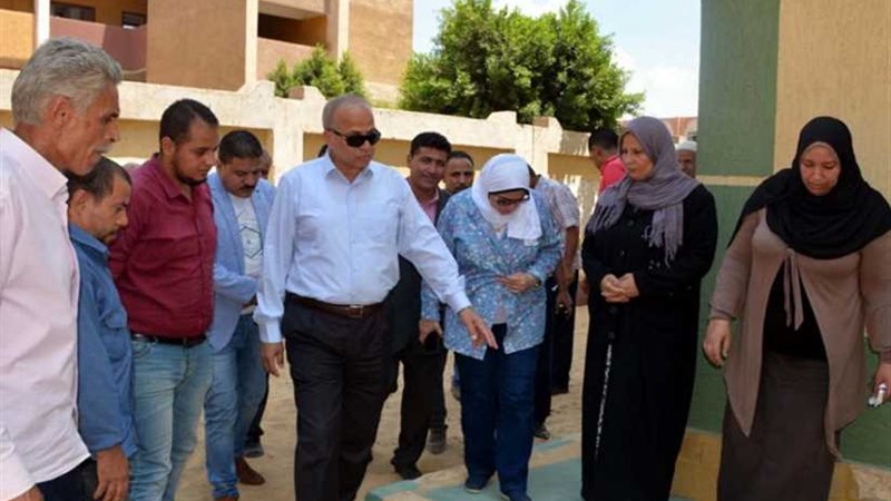 محافظ القليوبية يتفقد