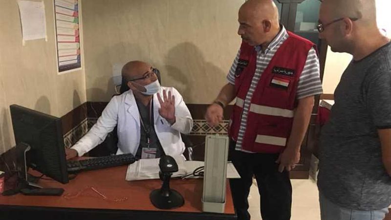 المستشار الطبي يقوم