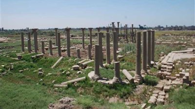 الآثار تبدأ في ترميم منطقة 