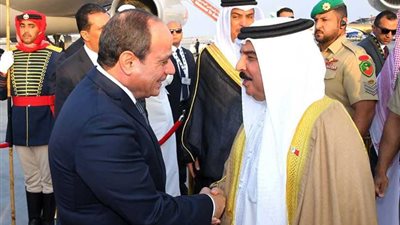 بالفيديو .. زيارة الرئيس السيسي الي البحرين