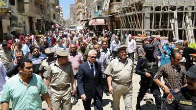 رفع وإزالة 1382 إشغال طريق فى حملة مكبرة بالبحيرة