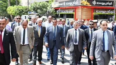 مدير أمن البحيرة والسكرتير العام يستقبلان المحافظ الجديد 