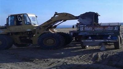 تنفيذ ٧ قرارات إزالة تعديات على نهر النيل بالأقصر