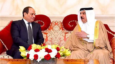 العاهل البحريني: زيارة الرئيس السيسي للمملكة تصب في صالح البلدين