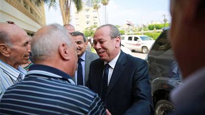 محافظ كفر الشيخ الجديد يصل مكتبه للقيام بمهام عمله