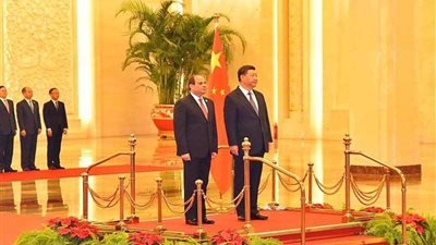 الرئيس السيسي يلتقي غدا رئيس وزراء الصين في ثاني أيام زيارته الى بكين