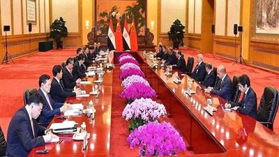 وسائل الإعلام الصينية تبرز المحادثات الموسعة للرئيس السيسي مع نظيره الصيني