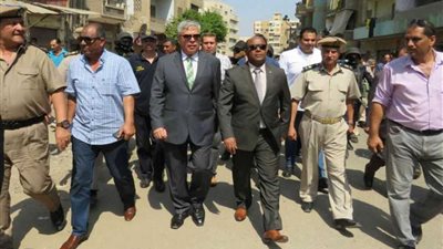 مساعد الوزير ومدير الأمن يقودان حملة في طنطا لتحقيق الانضباط