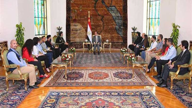 البابا تواضروس: الرئيس