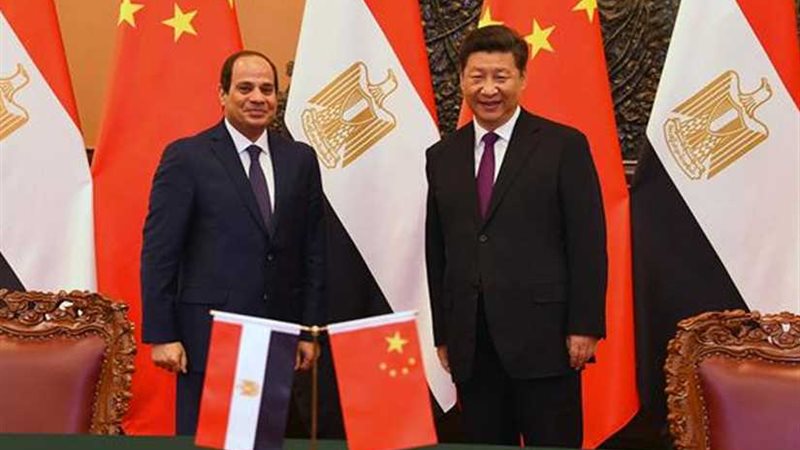 السيسى ونظيره الصيني