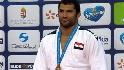 رمضان درويش يفوز بذهبية كأس أوروبا للجودو