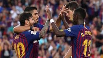 برشلونة يتصدر الدوري الإسباني بفوزه على هويسكا 8ـ2