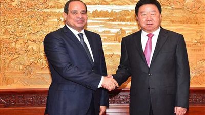 السيسي يبحث تعزيز العلاقات الثنائية مع رئيس الوزراء الصيني